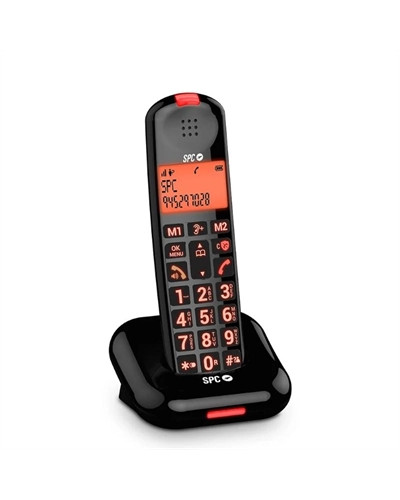 SPC 7612N Telefono Inalámbrico COMFORT KAIRO Negro