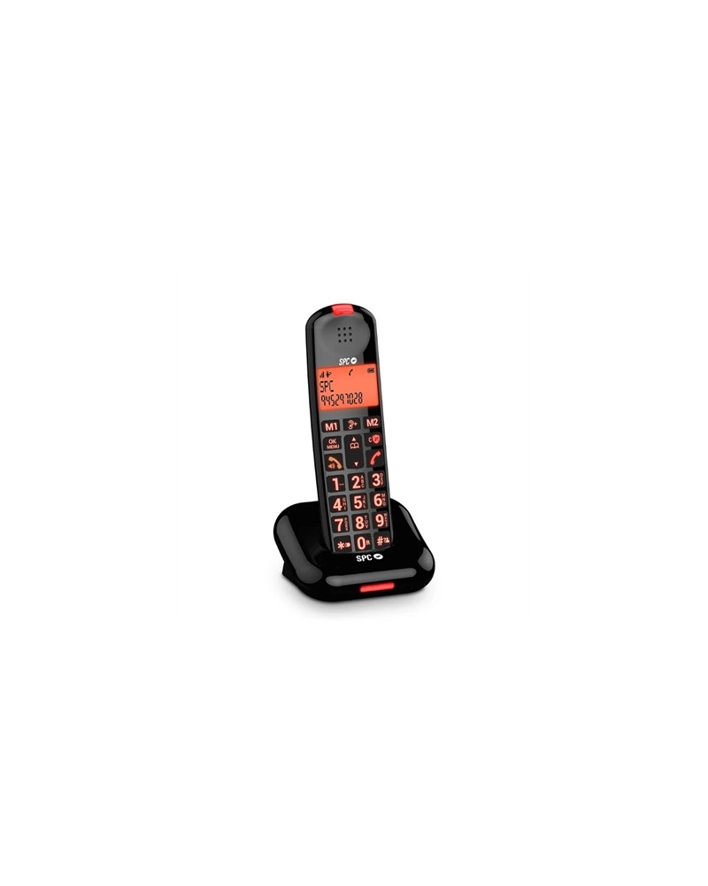 SPC 7612N Telefono Inalámbrico COMFORT KAIRO Negro