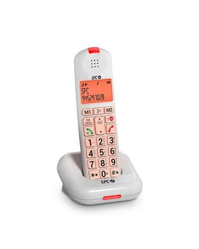 SPC 7612B Telefono Inalámbrico COMFORT KAIRO Blanc
