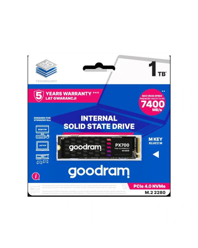 Goodram PX700 SSD 1TB PCIe NVMe Gen 4 X4