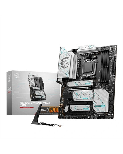 MSI Placa Base X670E Gaming Plus Wifi DDR5 AM5