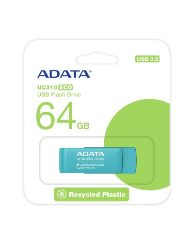 ADATA Lapiz USB UC310 64GB USB 3.2 Eco-friendly