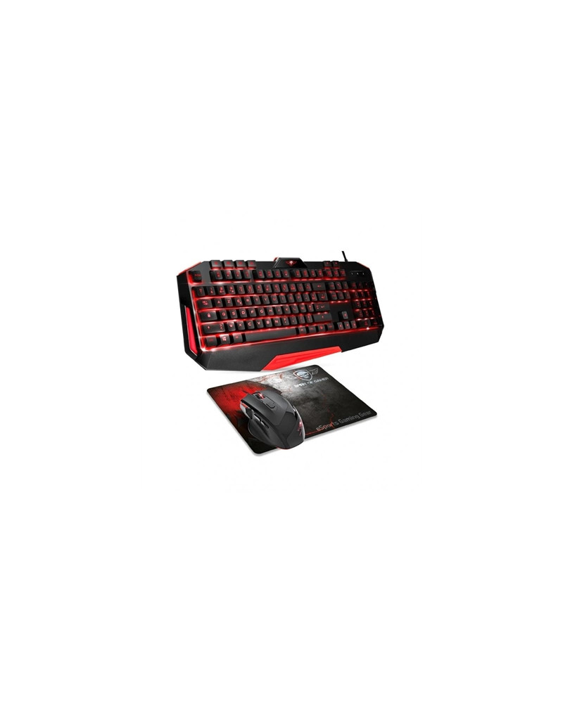 Spirit of Gamer Pack Teclado+ Rato+ Alfombrilla