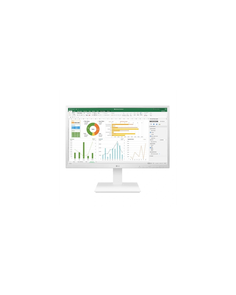 LG 24BK55YP-W Monitor23.8" VGA DVI DP HDMI MM AA B