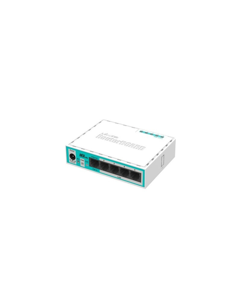 MikroTik RB750r2 hEX lite Router 5x10/100 L4