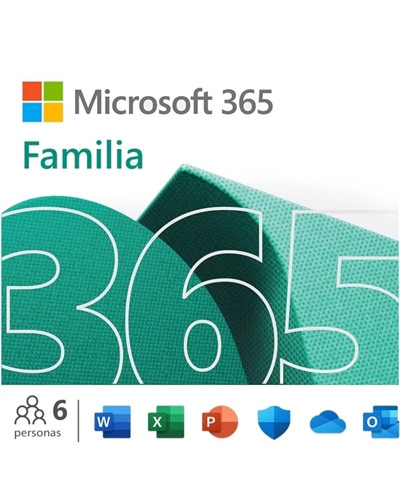 Microsoft 365 Familia Suscrip. anual  6u