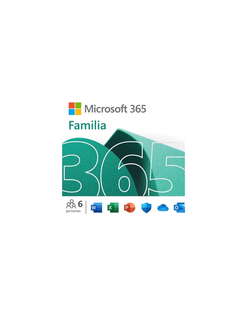 Microsoft 365 Familia Suscrip. anual  6u