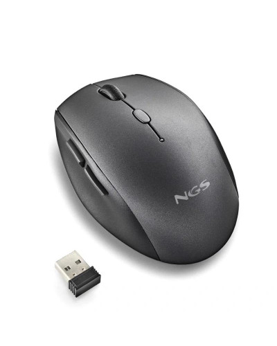 NGS RATON INALAMBRICO CON TECLAS SILENCIOSAS NEGRO