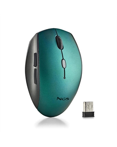 NGS RATON INALAMBRICO CON TECLAS SILENCIOSAS AZUL