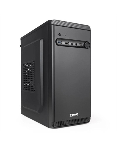 Tooq Caja Minitorre TQC-4702U3C-B Sin Fuente Negra