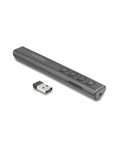 Delock Presentador Láser USB antracita