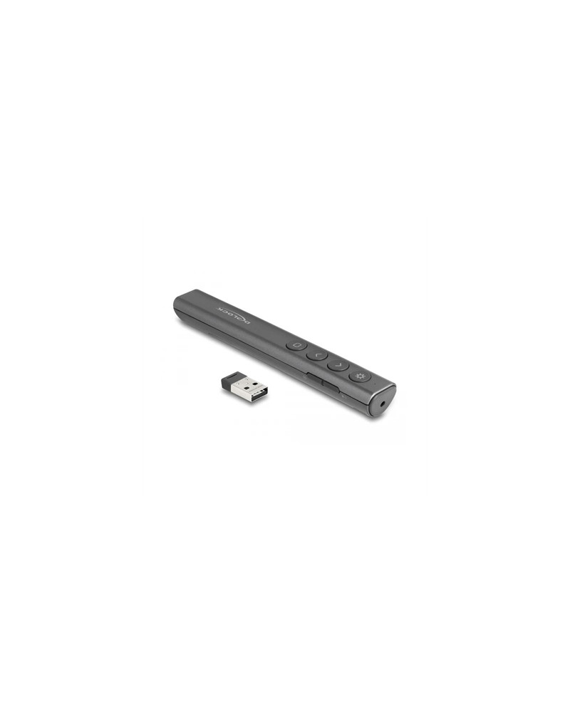 Delock Presentador Láser USB antracita