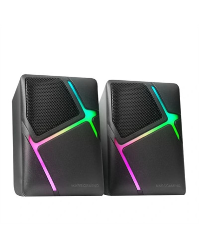 Mars Gaming Altavoces MS-H RGB Negro