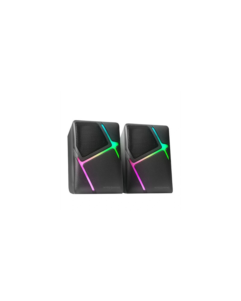 Mars Gaming Altavoces MS-H RGB Negro