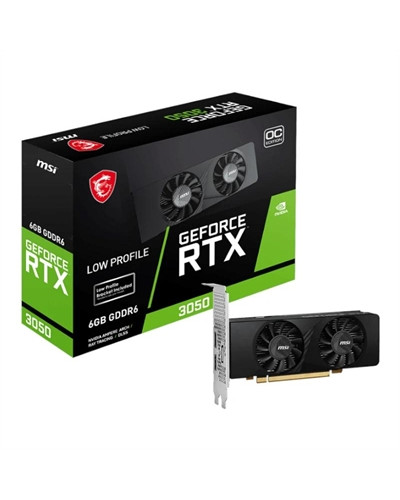 MSI VGA NVIDIA RTX 3050 LP 6G OC