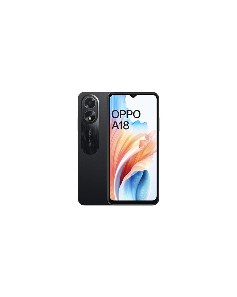 OPPO A18 6.56" HD+ 4GB+4 128GB Glowing Black
