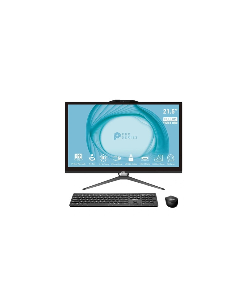 MSI Pro AP222T-214ES i5-13400 8 256 W11P 22" tac.N