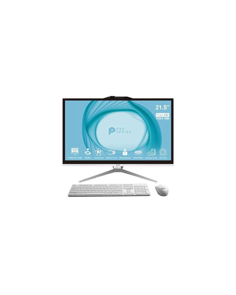 MSI Pro AP222T-216ES i3-13100 8 256 W11H 22" tac.B