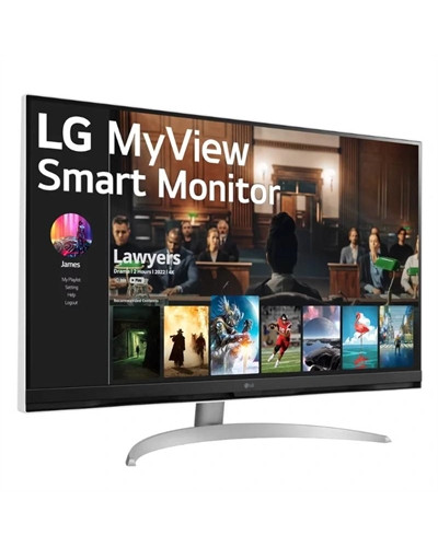 LG 32SQ700S-W  monitor Smart 32" 4K 2xHDMI USBc MM