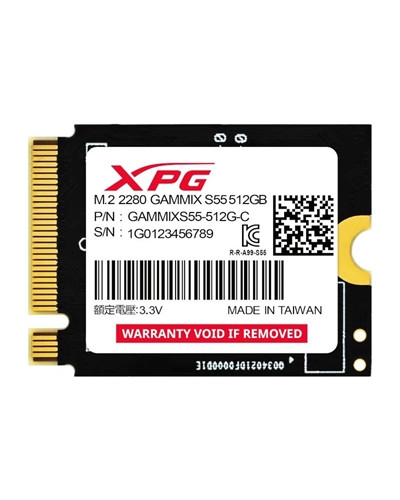 ADATA XPG SSD GAMMIX S55 512Gb Gen4x4 M.2 2230