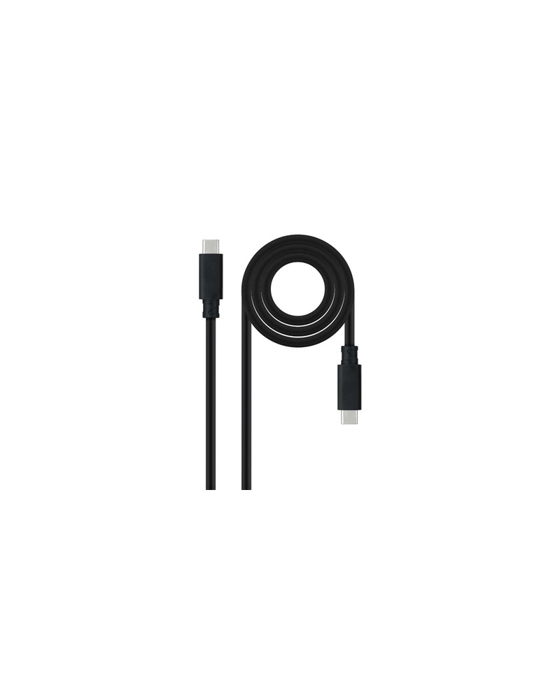 Nanocable Cable USB 3.1GEN2 5A USB-C-M-USB-C-M 3m