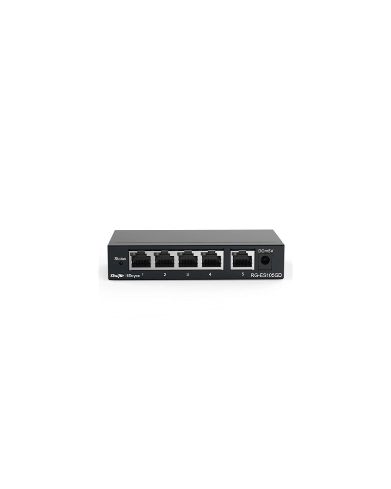 Ruijie Unmanaged Switch 5xGb RJ45 Steel Case