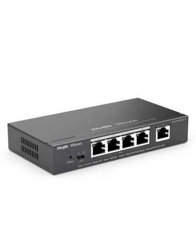 Ruijie Switch 5xGb RJ45 4 PoE/POE+ 54W Steel
