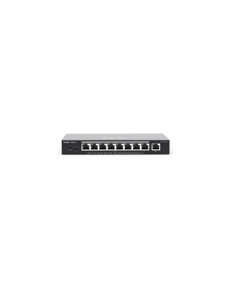 Ruijie Switch 9xGb RJ45 8 PoE/POE+ 120W Steel