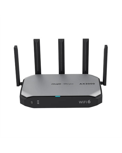 Ruijie Router WiFi6 AX3000 Dual Band metal 5xGbE