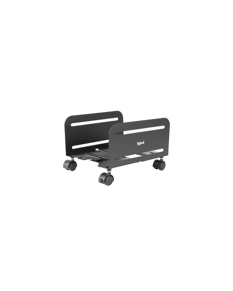 iggual Soporte CPU metálico con ruedas SOP2