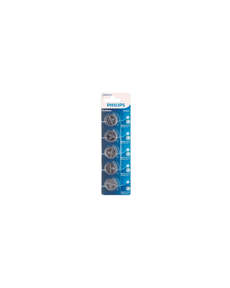 Philips Pila Boton Litio CR2032 3v Blister*5