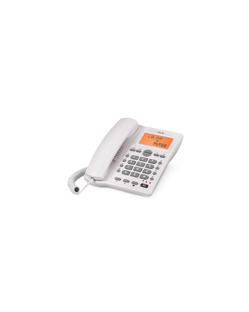 SPC 3612B Telefono OFFICE ID 2 LCD Blanco