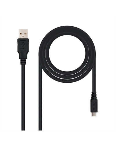 Nanocable Cable USB 2.0 A/M Micro USB B/M 0,8 M