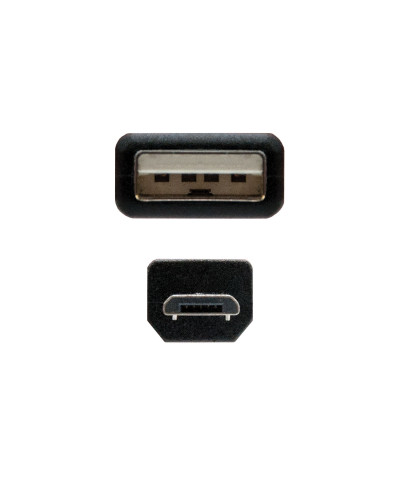 Nanocable Cable USB 2.0 A/M Micro USB B/M 0,8 M