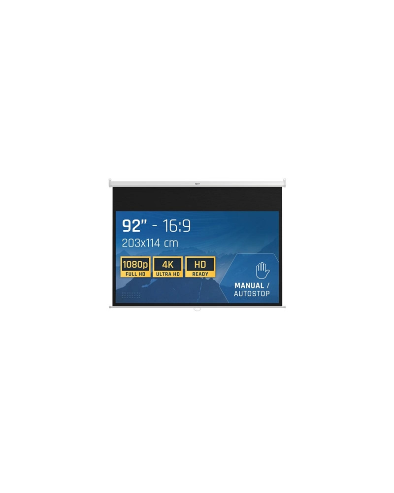 iggual Pantalla manual 16:9 92" 203x114 cm