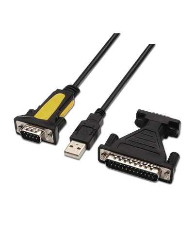 Nanocable Adaptador Usb a Serie  DB9M/25H