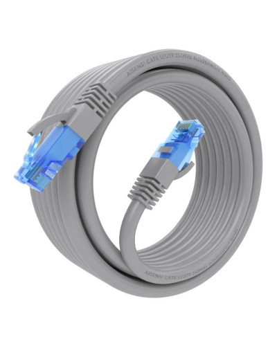 Aisens Cable RJ45 Cat.6 UTP AWG26 CCA Gris 5.0M
