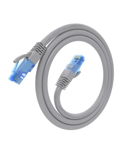 Aisens Cable RJ45 Cat.6 UTP AWG26 CCA Gris 1.0M