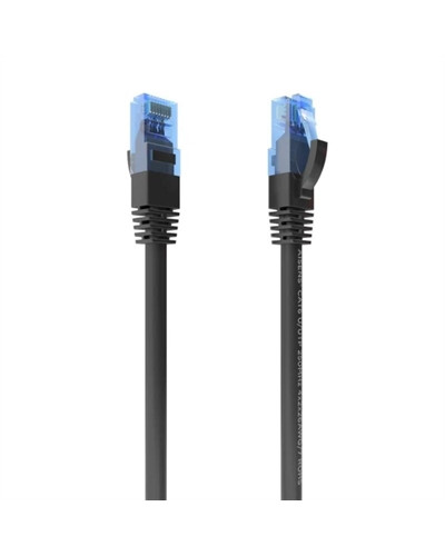 Aisens Cable RJ45 Cat.6 UTP AWG26 CCA Negro 0.5M