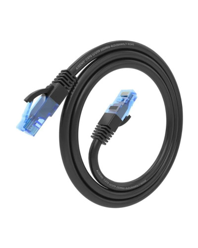 Aisens Cable RJ45 Cat.6 UTP AWG26 CCA Negro 0.5M