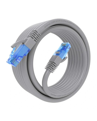 Aisens Cable RJ45 Cat.6 UTP AWG26 CCA Gris 4.0M