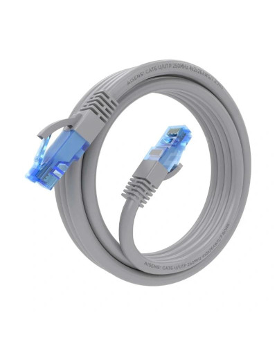 Aisens Cable RJ45 Cat.6 UTP AWG26 CCA Gris 2.0M