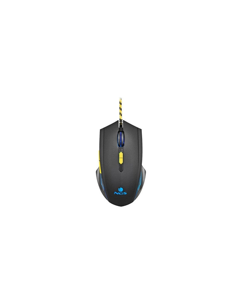 NGS RATON GAMING CON CABLE Y LUZ LED 3200DPI