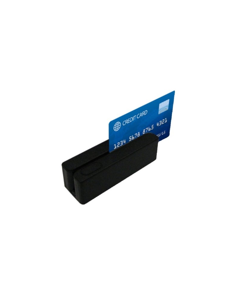 Posiberica Lector Banda Magnética 3 Pistas Usb