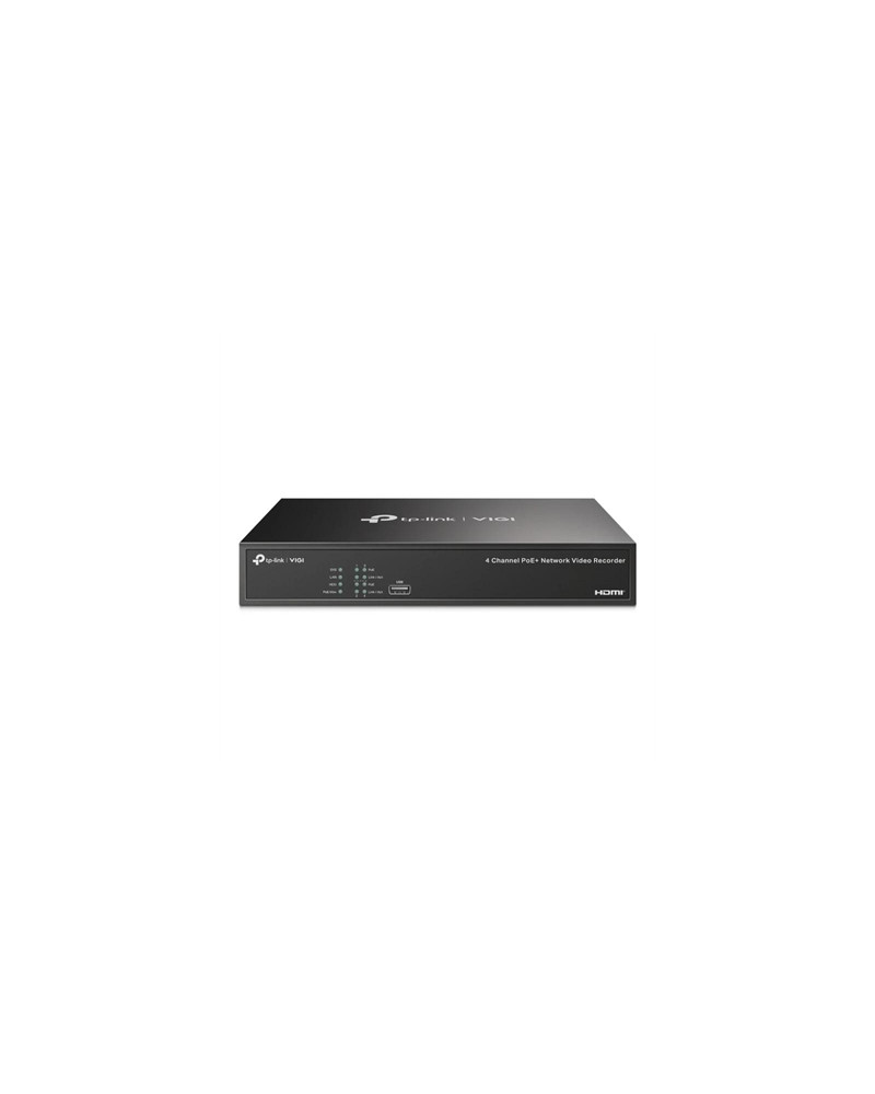 VIGI Grabador IP NVR1004H-4P Rack 01 HDD 04 C PoE
