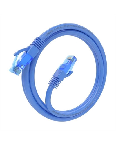 Aisens Cable RJ45 Cat.6 UTP AWG26 CCA Azul 1.0M