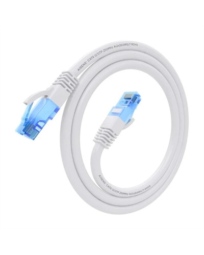 Aisens Cable RJ45 CAT.6 UTP AWG26 CCA Blanco 0.5