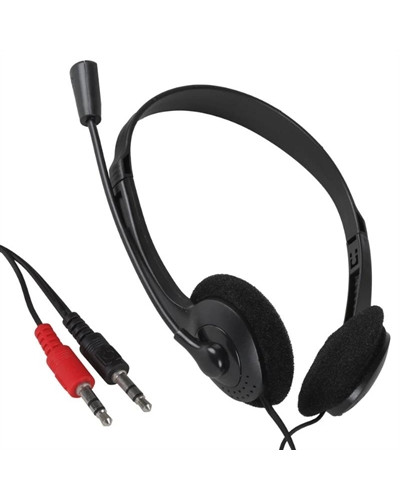 iggual Auriculares con micro 2 x 3.5 mm EASY CALL