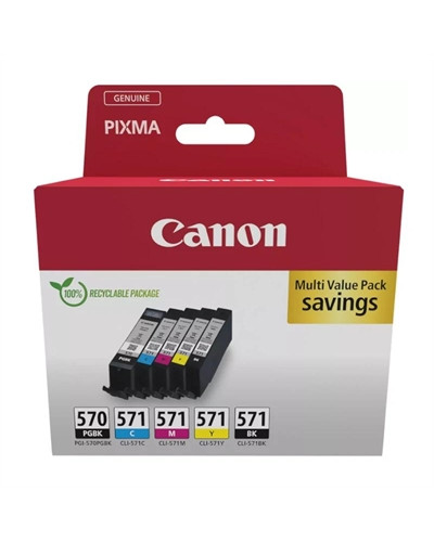 Canon Cartucho Multipack PGI570/CLI571