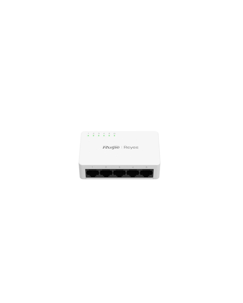 Ruijie Unmanaged Switch 5xGb RJ45 Plastic Case